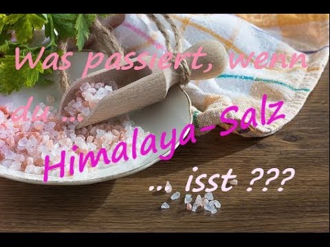 What happens when you eat Himalayan salt? * The effects of pink crystal salt! *