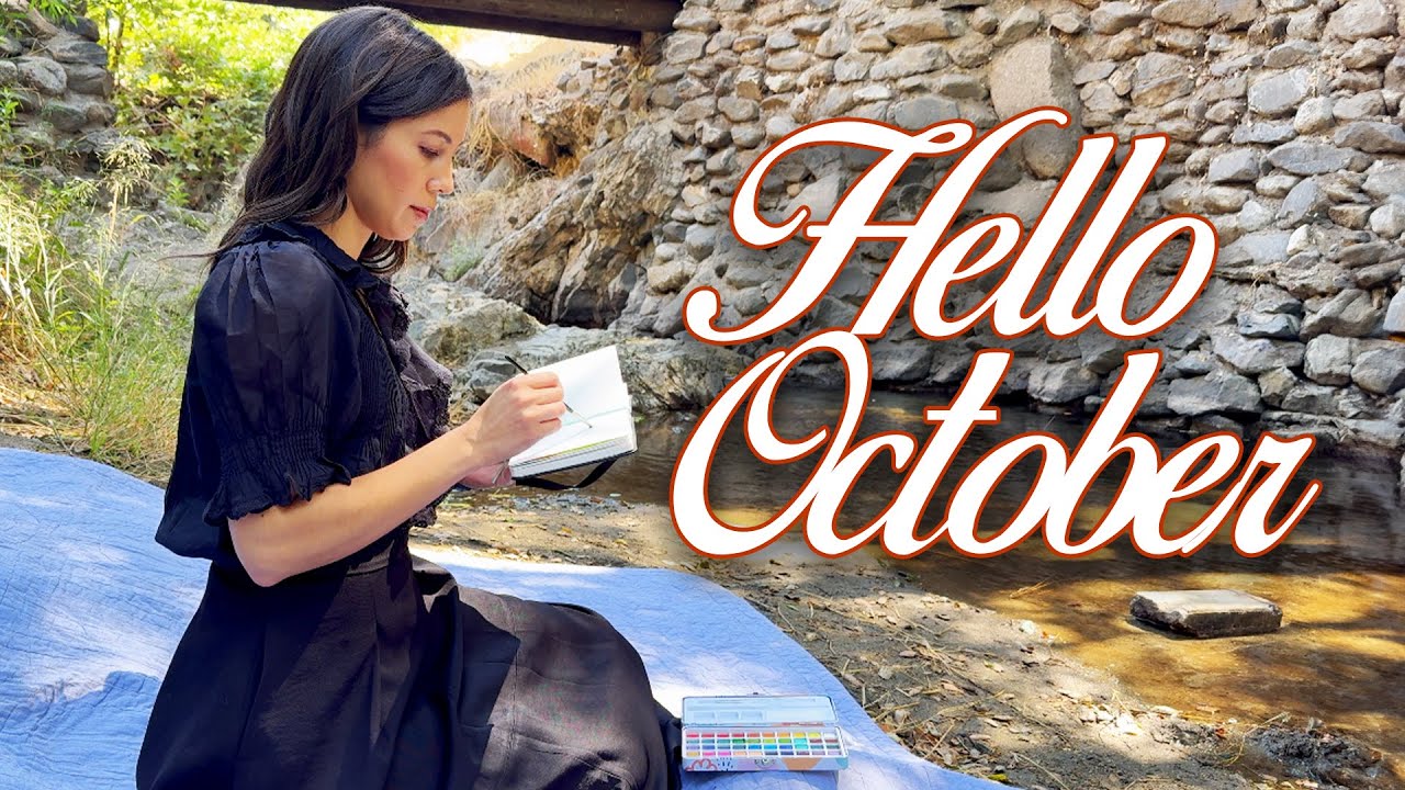 October Diaries | Painting, Brunch, Flowers & Cleaning