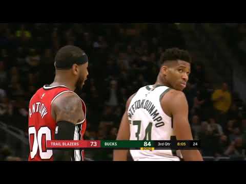 Milwaukee Bucks vs Portland Trail Blazers Full Game Highlights