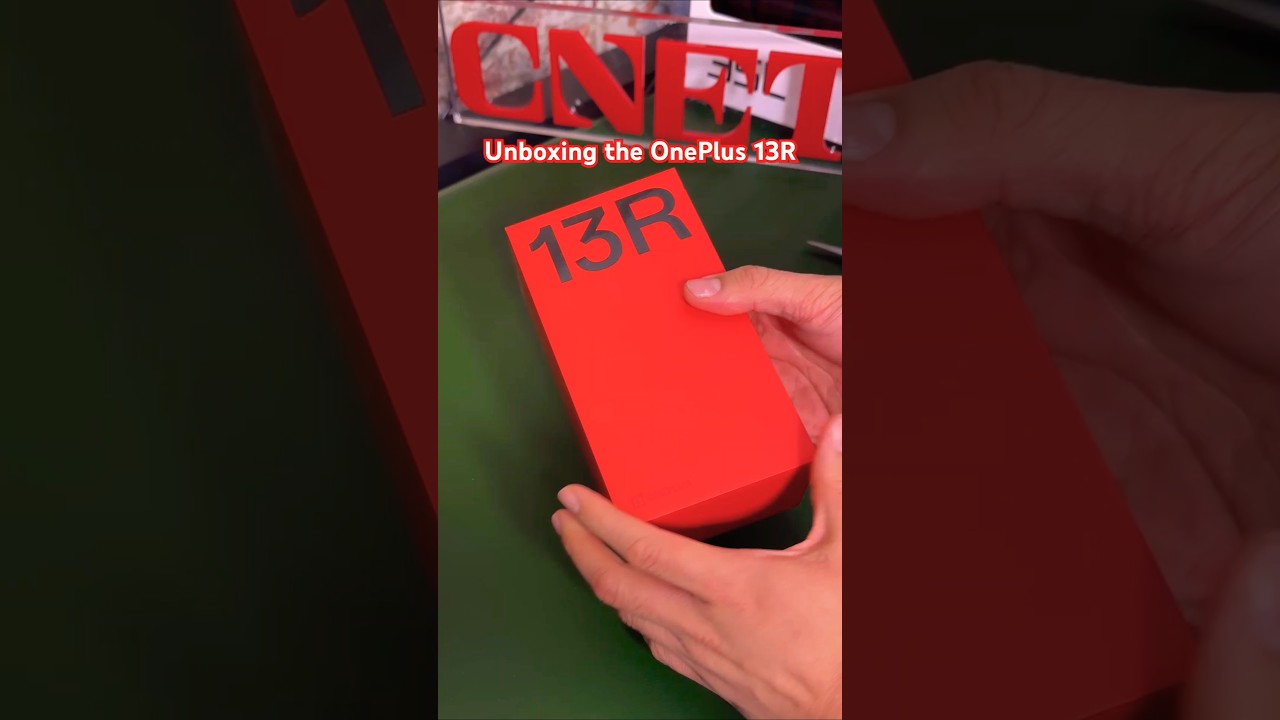 Unboxing the $800 OnePlus 13R