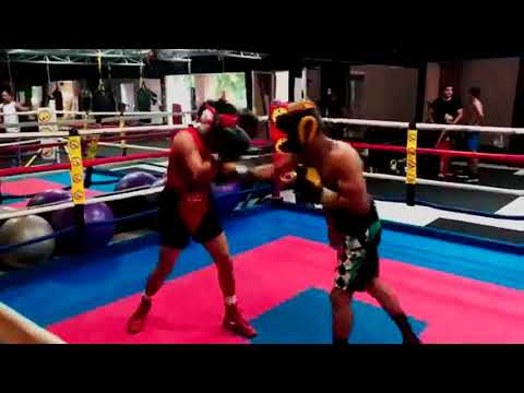 Sesion de Guanteo: Harold Ardon vs Jenn Gonzalez - Alpha Dog Boxing Club