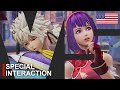 KOF XV MEITENKUN Vs ATHENA Story Special Interaction English Mod