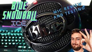 Video thumbnail for Blue Snowball Ice ~ Mic Review & Test ( Is Blue Snowball The Best Budget Microphone On The Market?) by Phantom Control Gaming