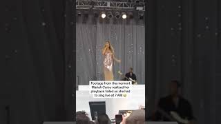 Download lagu Mariah Carey realized her playback failed and she did this🤯 #mariahcarey #singer #pop #popmusic mp3