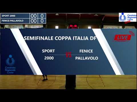SEMIFINALE COPPA ITALIA DF - Fipav Lazio: Sport2000 - Fenice