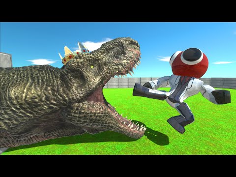 T-rex Vs All Units | Who Can Win - Animal Revolt Battle Simulator