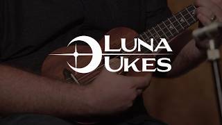 Video thumbnail for Vintage Mahogany Soprano Demo Video by Luna Guitars