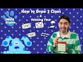 Blue S Clues How To Draw 3 Clues Thinking Time Mailbox S Birthday