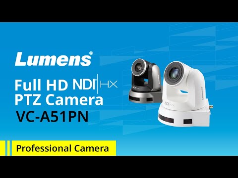 VC-A51PN Full HD NDI|HX PTZ Camera | Lumens ProAV