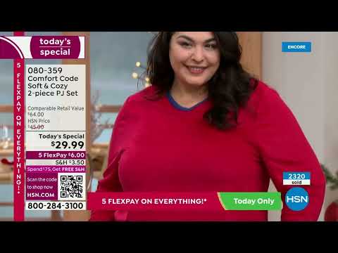 HSN | Comfort Code by Cuddl Duds Gifts Under $50 10.25.2022 - 05 AM