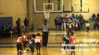 preview picture of video '2015 Matteson Bulls - Game 5 @ Matteson Knicks - 2/6/15'