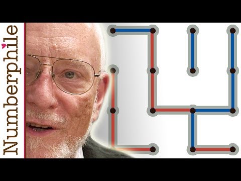 How to always win at Dots and Boxes - Numberphile with Elwyn Berlekamp