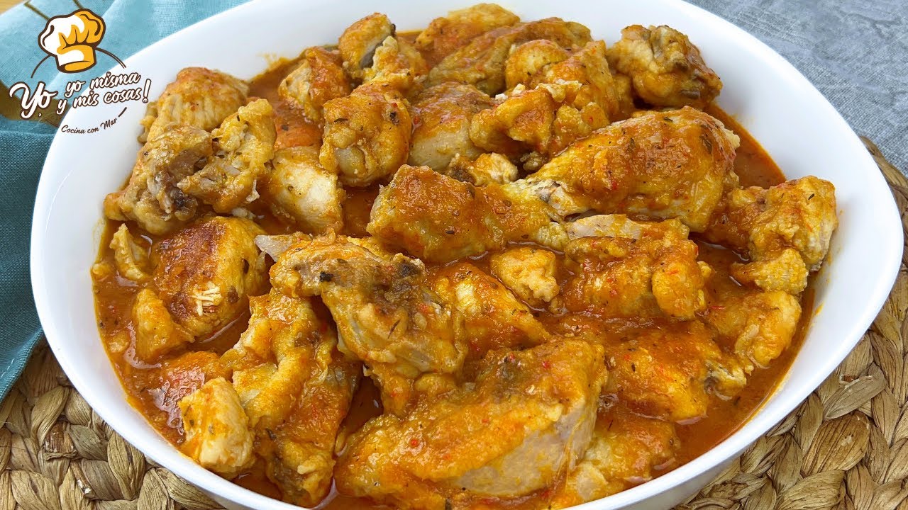 Pollo en SALSA UNO #1 receta facil de pollo