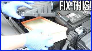 Replace Air Filter Audi A3