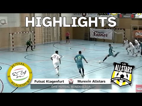 Futsal Klagenfurt - Murexin Allstars Wr. Neustadt (Highlights)