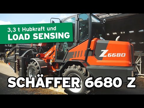 Radlader mit hoher Hydraulik-Förderleistung | Schäffer 6680 Z | Produktvorstellung
