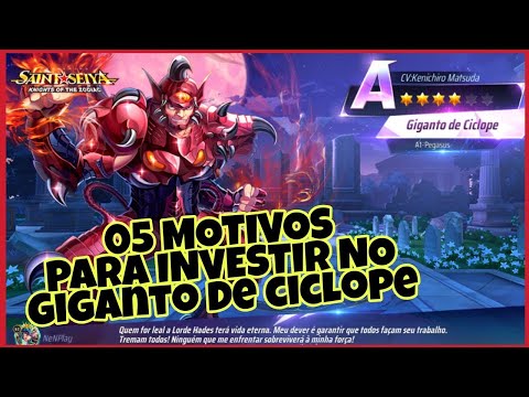 Giganto de Clicope Vale a Pena (Review) - Saint Seiya Awakening