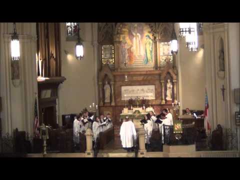 Psalm 102:15-22 (Anglican Chant - R. Woodward) @ St. John's Detroit
