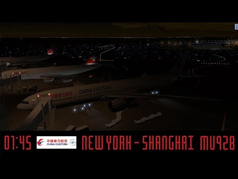 XP11 KJFK (New York) - ZSPD (Shanghai) Boeing 777-300ER APPROACH & LANDING