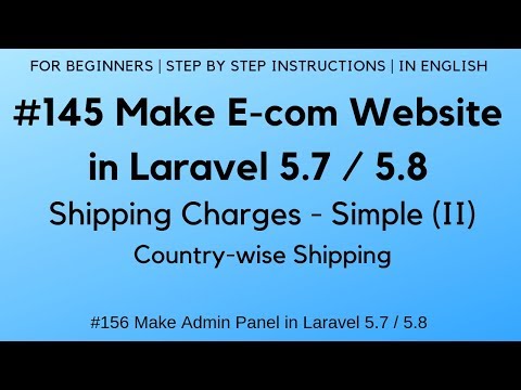 7 Make Admin Panel in Laravel 5 6 | Display Error Message on Login Failure | Logout Process