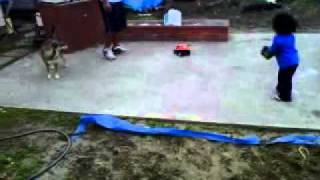 ami scared of the robot part 1