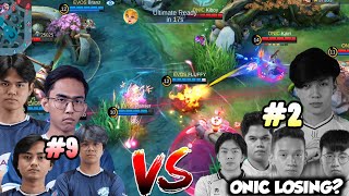 ONIC ID MET EVOS LEGENDS 1 DAY BEFORE THEIR MPL GAME IN A RG. . .
