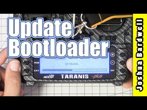 How To Update The Taranis Bootloader