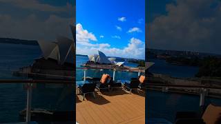 Sydney Australia #cruiseship #harbourbridge #operahouse #sydney #australia #shorts #trending