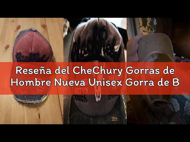 Vídeo relacionado con CheChury Nueva Unisex Gorra de béisbol algodón Mezclado Motocicleta Gorra Adjustable al Aire Libre Cap clásico algodón Sombrero Ocio Retro Gorras Hip Hop