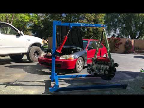 Built d16 y7 block z6 Head Speedfactory Racing NO NOTCH rods YCP pistons