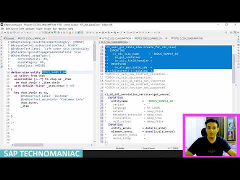 Elementannotation CDS Teil 14 ABAP on HANA Kurs