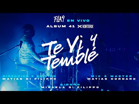 Fila9 | Te Vi y Temblé - Drum Cam