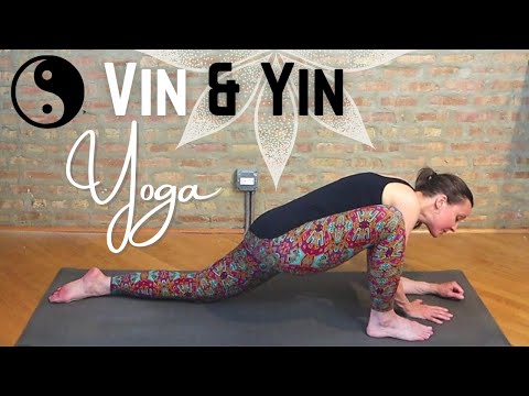 30-MINUTE VIN & YIN YOGA PRACTICE. Vinyasa flow yoga and yin deep-stretching. All-levels.