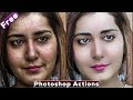 Best Skin Retouching Photoshop Actions Download Free Photoshop Actions