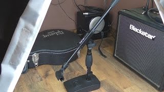 Video thumbnail for Gator Frameworks GFW-MIC-0821 mic stand unboxing and review by Dima Pavlenko