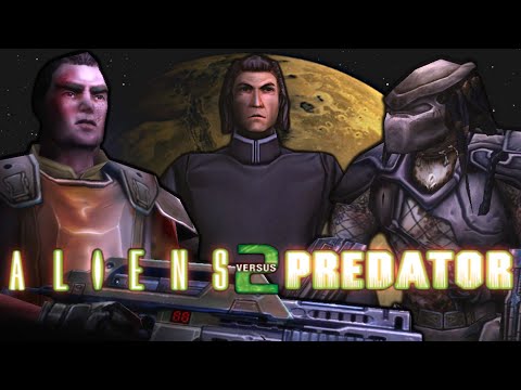 Aliens vs Predator 2 - Game Movie (Сhronological Сut, 4K 60fps)