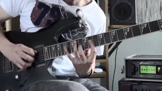 Racer X - Scarified - Guitar performance by Cesar Huesca