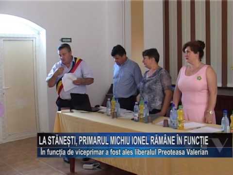 La Stanesti, primarul Michiu Ionel ramane in functie