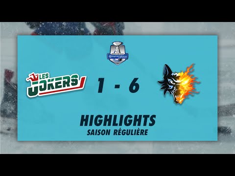 Jokers de Cergy-Pontoise 1-6 Brûleurs de Loups de Grenoble - Highlights - Synerglace Ligue Magnus