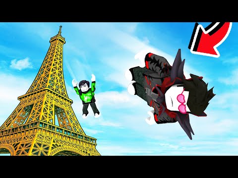 KITA TERJUN DARI MENARA TERTINGGI BIAR JADI KAYA DI ROBLOX!!!