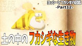12【ヨッシーとフカシギの図鑑】土の中のフカシギな生き物