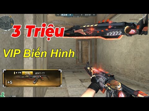 AK47 VIP Biến Hình Đao VIP ( AK47-Red Knife Beast ) CFQQ : Anh Đã Già Xạo Chó