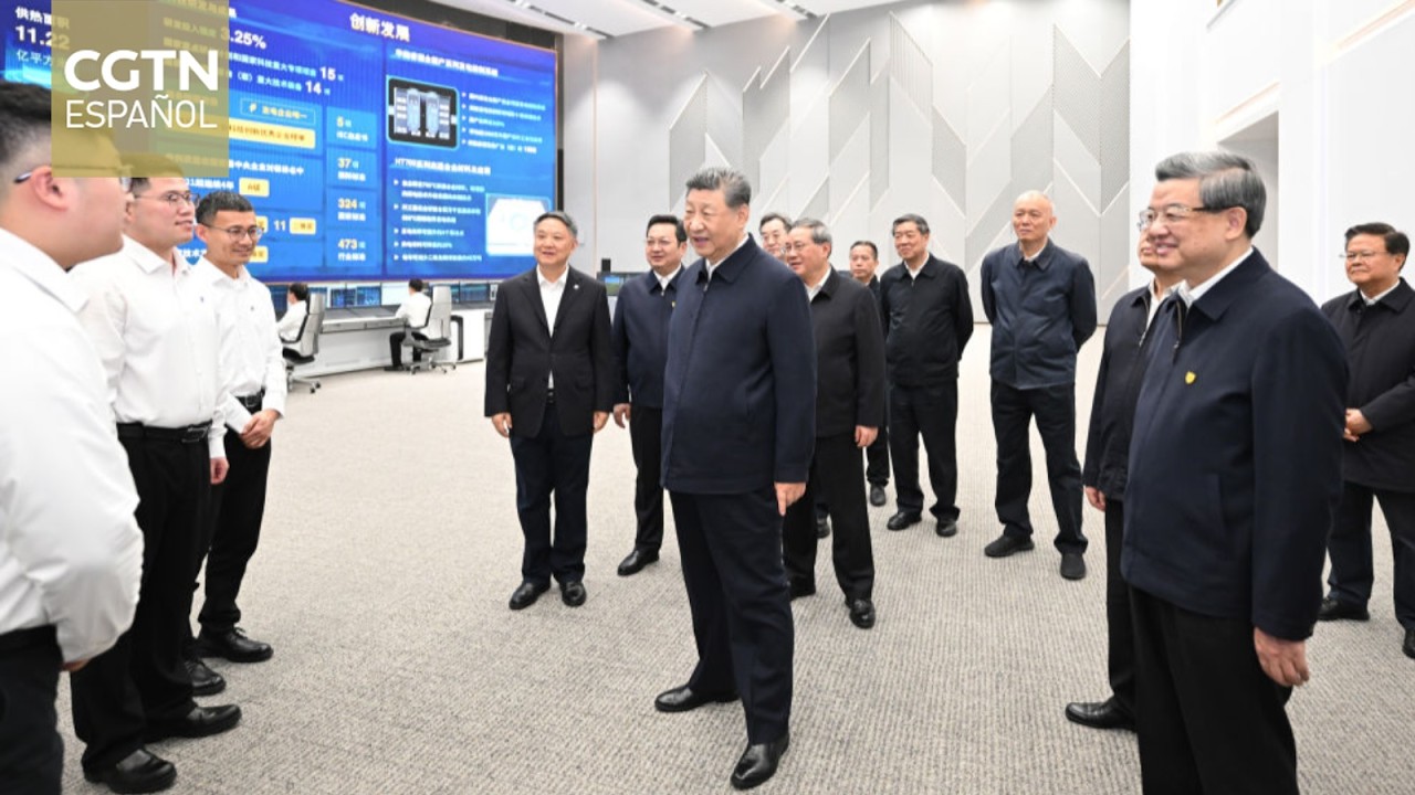 Xi Jinping inspecciona la Nueva Área de Xiong\'an en provincia norteña china de