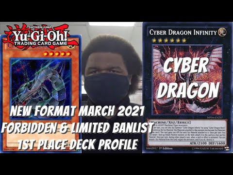 Yugioh New Banlist March 2021 Format Locals 1st Place Deck Profile - Cyber Dragon - Kyle Lewis