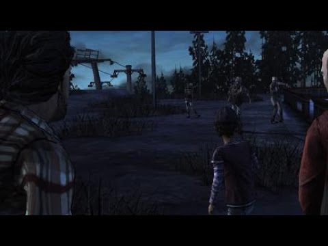 The Walking Dead: Season 2 clem hits walter