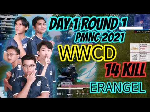 PMNC 2021 BABAK PLAY OFF ROUND 1 # ZONE ESPORT NYANYUR WWCD 14 KILL.