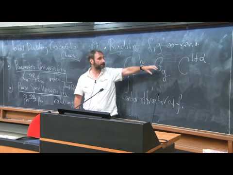 Renormalization in low-dimensional dynamics - Marco Martens - Lecture 09
