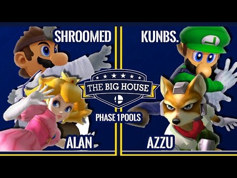 TBH6 SSBM - WFX | Shroomed & Alan VS Knubs. & Azzu - Smash Melee Doubles Pools