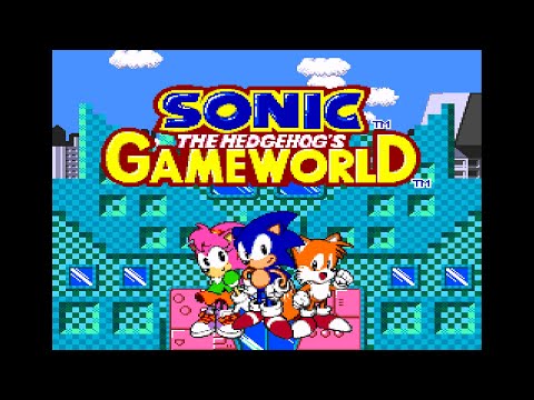Sega Pico Game: Sonic the Hedgehog's Gameworld (1996)