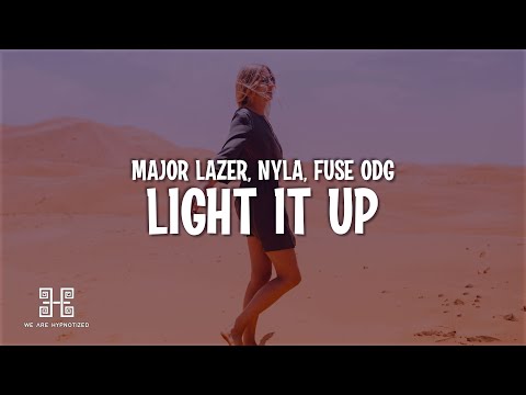 Major Lazer - Light It Up (Lyrics) feat. Nyla & Fuse ODG (Remix)